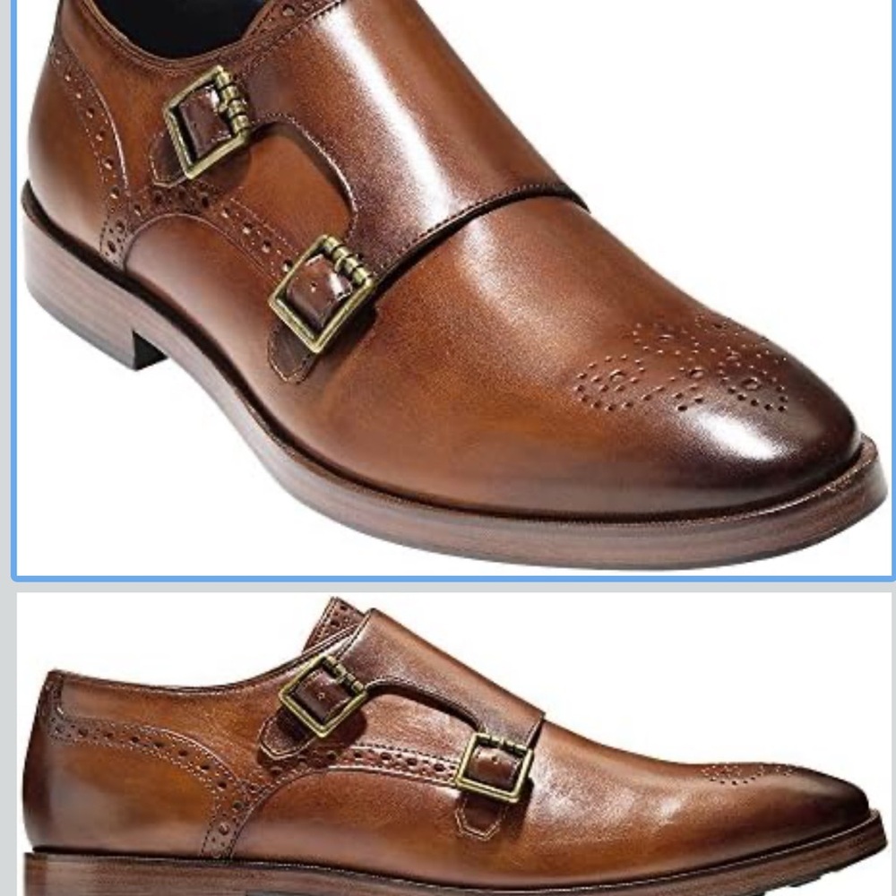 Cole Haan Men's Business Shoes, Hamilton Grand Double Monk